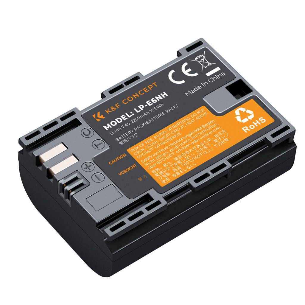 K-F CONCEPT LP-E6NH akkumulátor 2250mAh