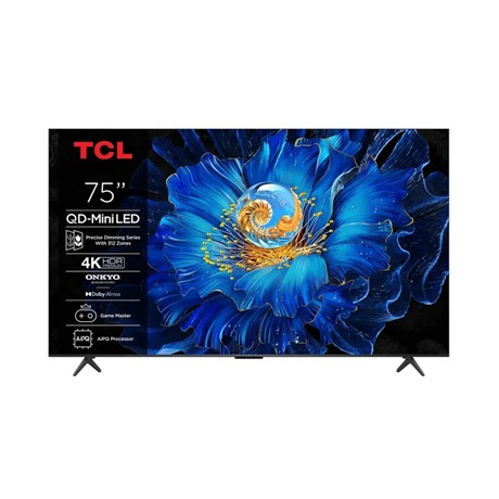 TCL C6KS 75C6KS televízor 190,5 cm (75") 4K Ultra HD Smart TV Wi-Fi Kovová