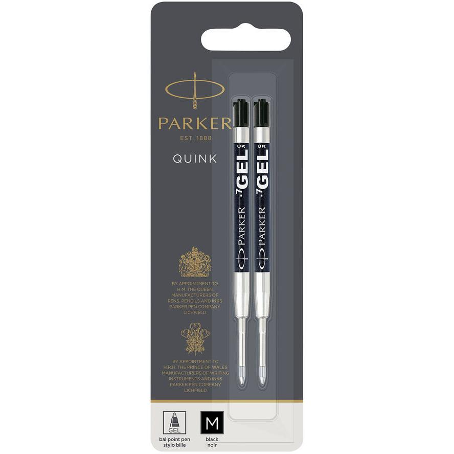 PARKER Gelmine Schwarz 2er M Blister (1950362) (1950362)