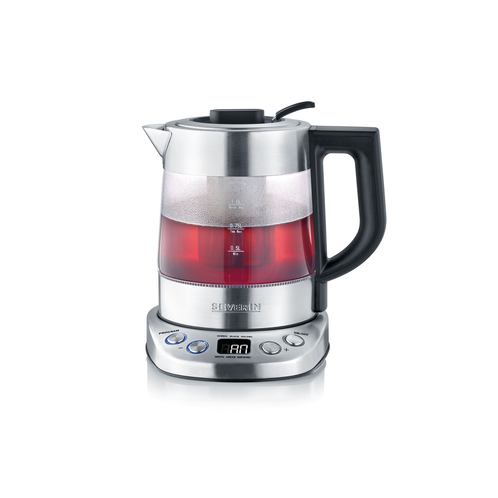 Severin WK 3473 Deluxe Mini 1L Üveg Tea - Vízforraló (WK 3473)