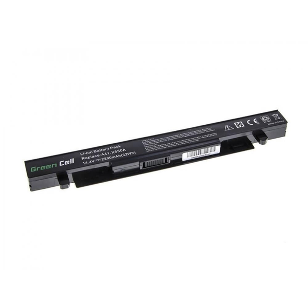 Baterie laptop, Green Cell, pentru A41-X550A Asus 14.4V 2200mAH (AS58)