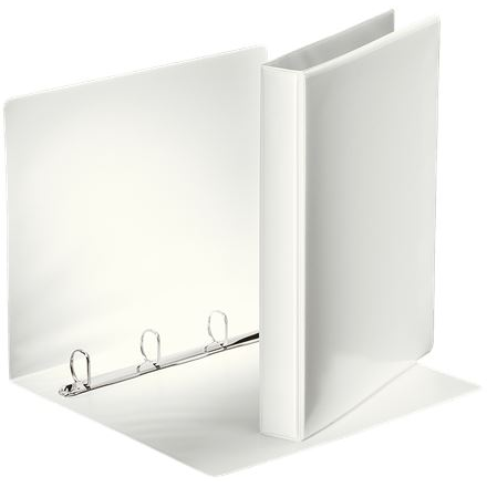 Esselte Panorámás dombornyomott gyűrűskönyv fehér (49702) (esselte49702)