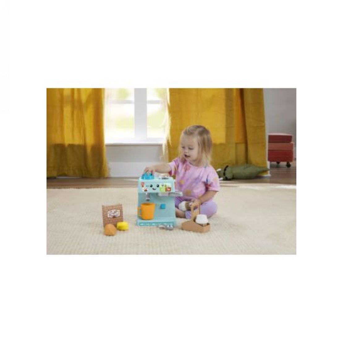 Fisher-Price Kacagj és fejlődj babarista kávéfőző fejlesztő készlet (HYT01)