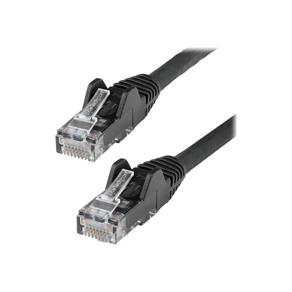 StarTech.com N6LPATCH15MBK netværkskabel Sort 15 m Cat6 U/UTP (UTP)