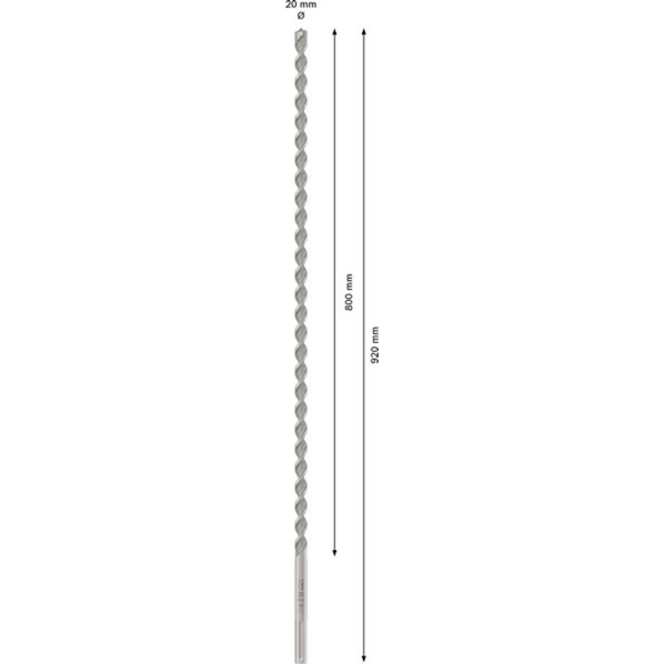Bosch Kalapácsfúró 20 mm SDS-Max 1 db (2608706850)