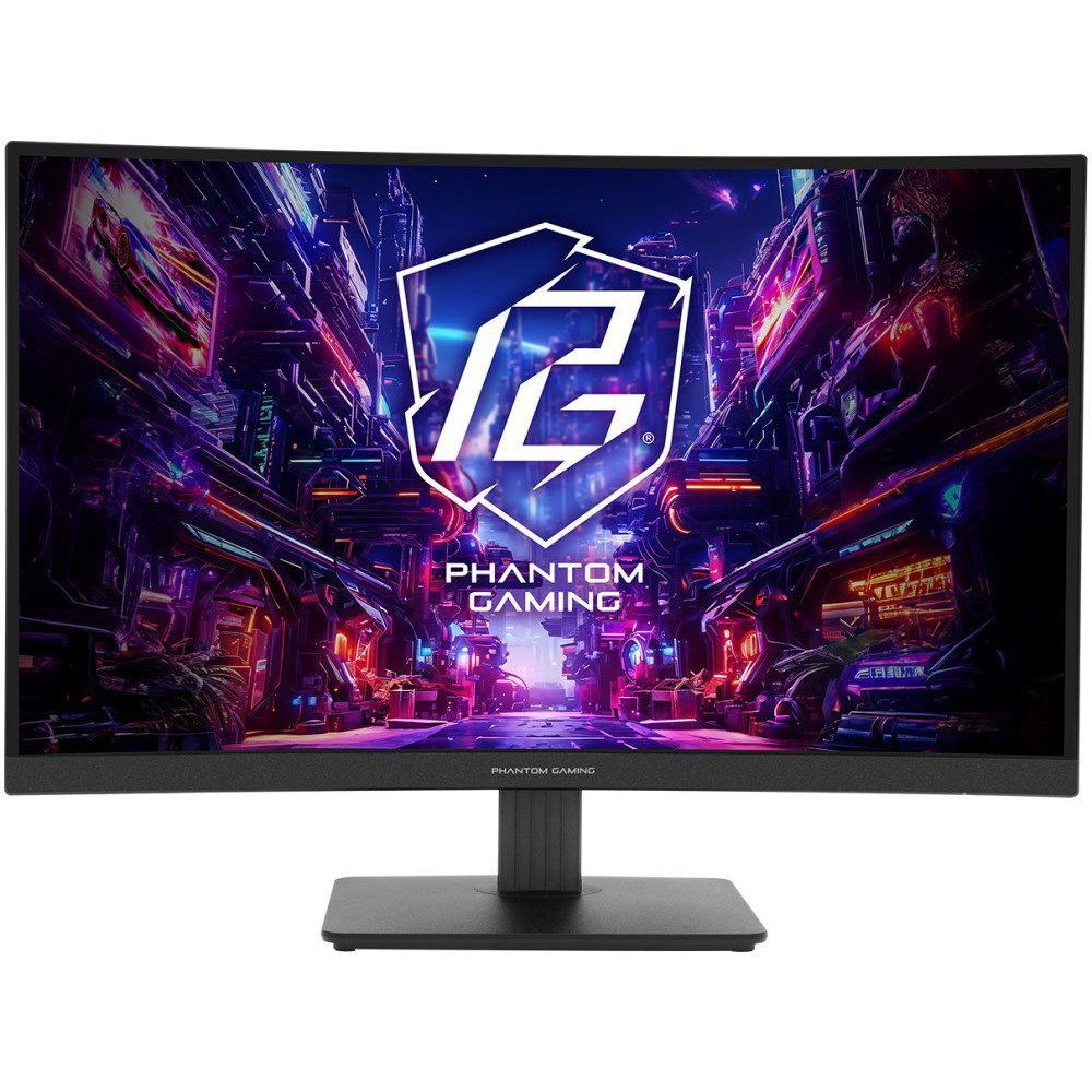 ASRock Phantom Gaming PG27QRT1B 27" ívelt QHD 180Hz monitor (90LXA0F0-A0E1A0V)