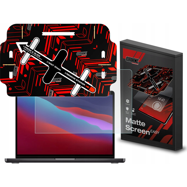 Filtr GrizzGlass Folia matowa GrizzGlass MatteScreen Easy do Apple MacBook Pro 13" 2020
