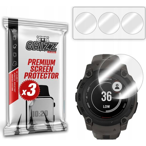 Folia hydrożelowa GrizzGlass Hydrofilm do Garmin Instinct E 40mm