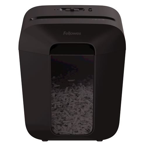 Fellowes Powershred LX45 iratmegsemmisítő Keresztbe vágás Fekete (Fellowes4400501)