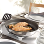 Комплект тигани Tefal Ingenio Preference, 22&26 см, 3 части, Titanium Excellence Non-Stick, Thermo-Spot, индукция, подвижна дръжка, неръждаема стомана/черен