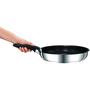 Комплект тигани Tefal Ingenio Preference, 22&26 см, 3 части, Titanium Excellence Non-Stick, Thermo-Spot, индукция, подвижна дръжка, неръждаема стомана/черен