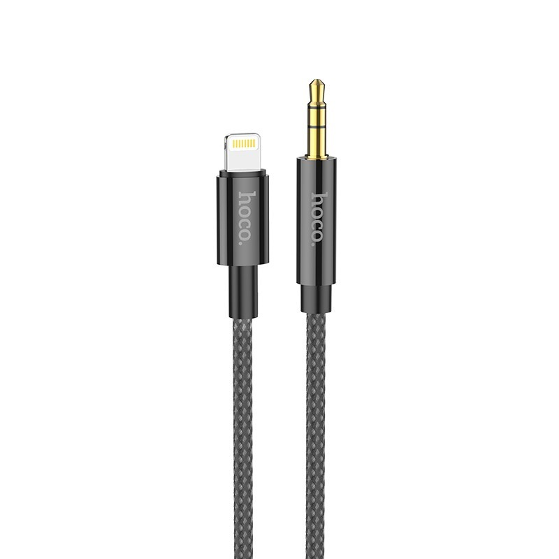 HOCO UPA19 Lightning apa - 3.5mm Jack apa Kábel (1m)