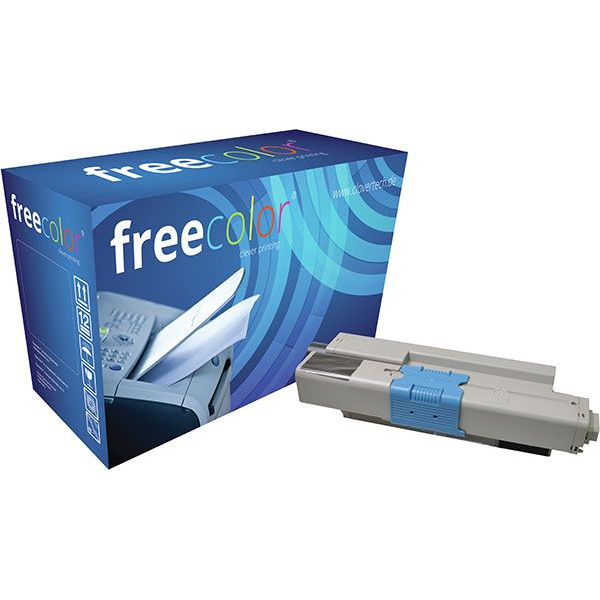Freecolor Toner OKI 44973536 black 2200 Seiten remanufactured