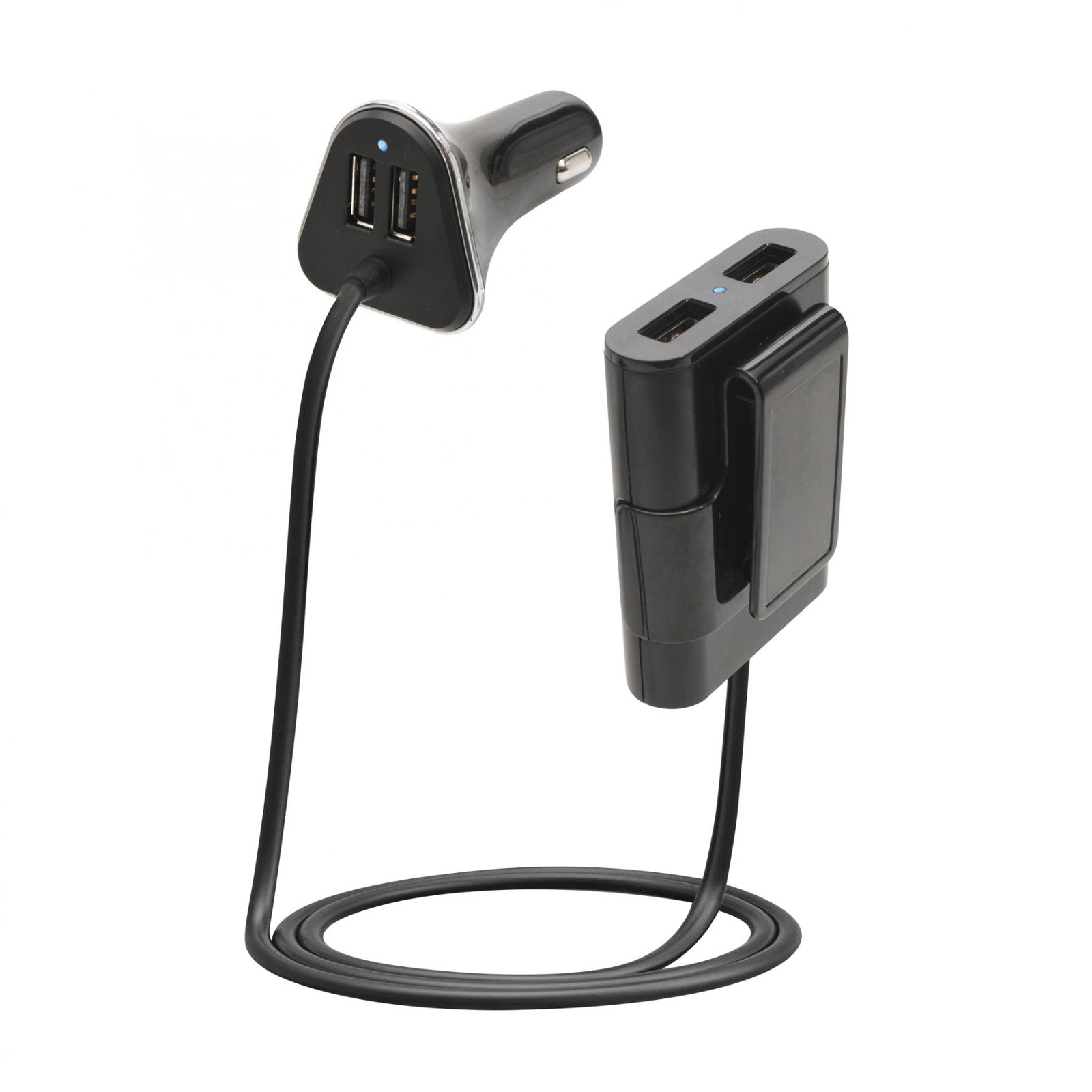 Somogyi SA 060 4xUSB Hálózati/Autós Gyorstöltő (4 x 5 V / 2,4 A) (SA 060)