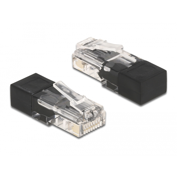Delock 66807 RJ45 Dugó Lezáró rezisztorral