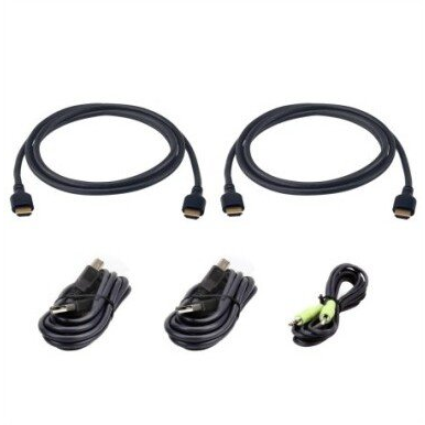 Przełącznik Aten Zestaw bezpiecznych kabli KVM ATEN 2L-7D02UH21X5 do podłączenia dwóch wyświetlaczy przez HDMI