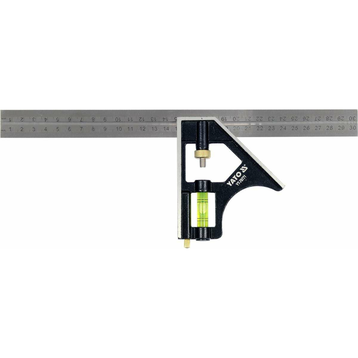 YATO YT-70771 Multifunkciós Vonalzó - 300 mm (YT-70771)