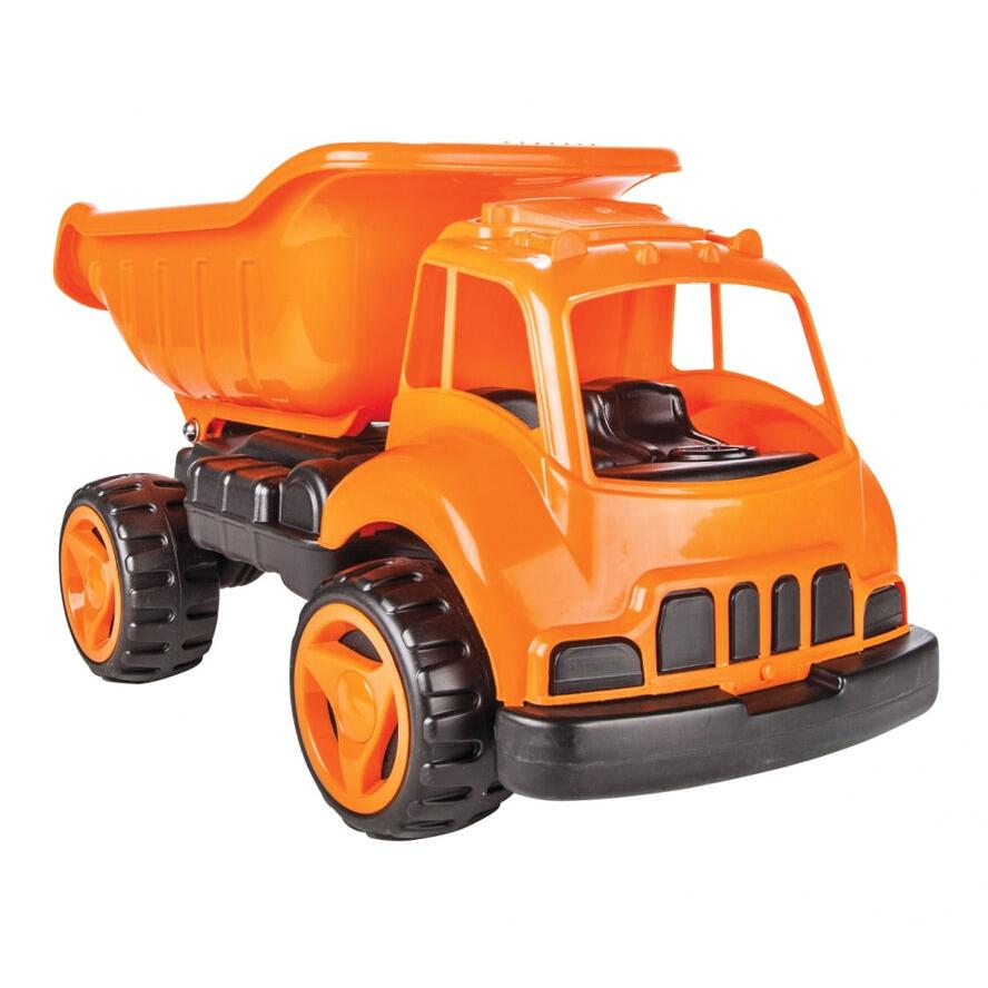 Jamara Dump Truck XL Dömper homokozó autó 67cm - Narancs (460268)