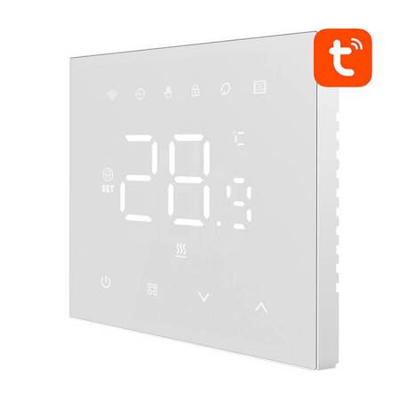 Avatto WT410-16A-W Wi-Fi Tuya termosztát fehér (WT410-16A-W)
