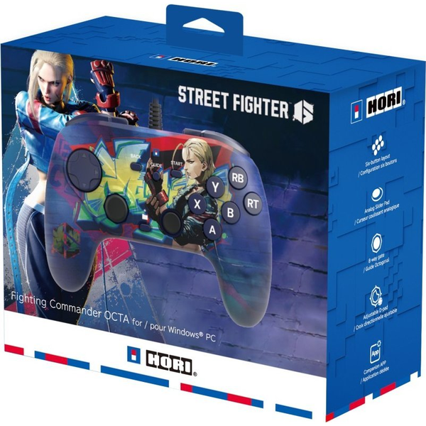 HORI Fighting Commander OCTA gamepad PC SF 6 Cammy Edition