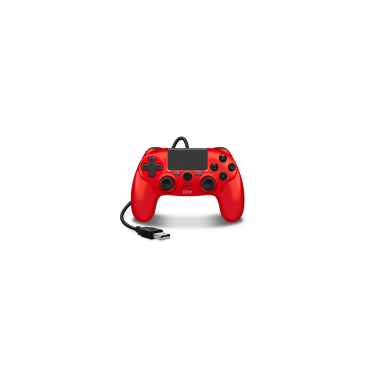 Hyperkin Cirka Nuforce Vezetékes Kontroller Gamepad (PS4 / PC / Mac) - Piros (M07527-RD)