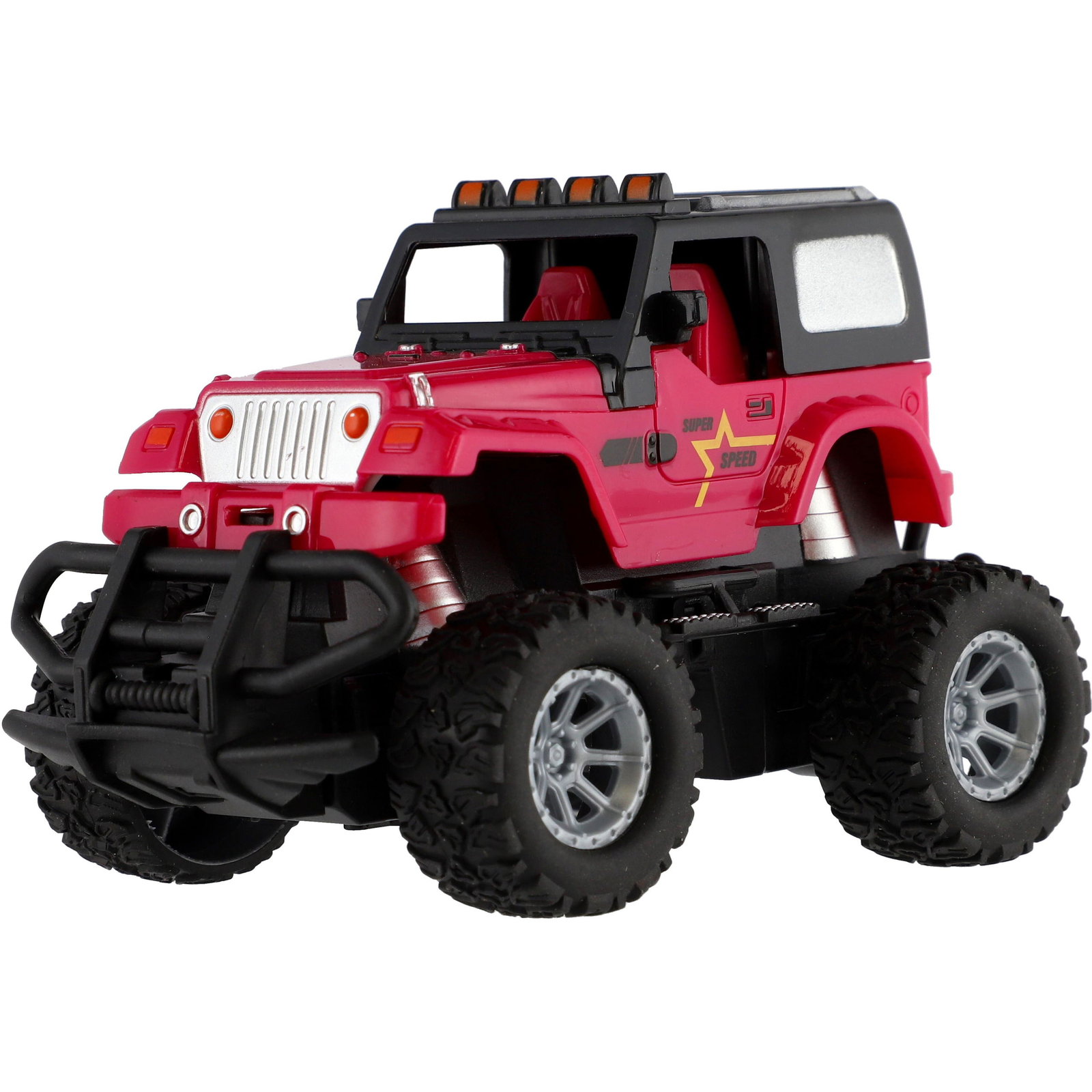 Teddies RC terepjáró, 14 cm, rózsaszín (8592190863906)