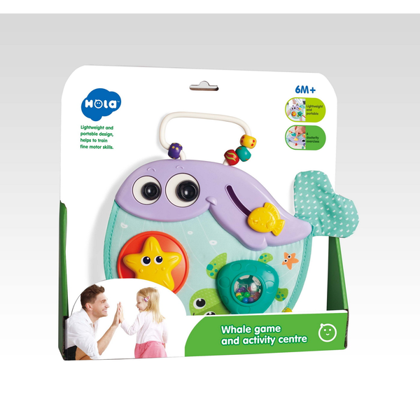 ACTIVITY CENTER IN THE SHAPE OF A WHALE