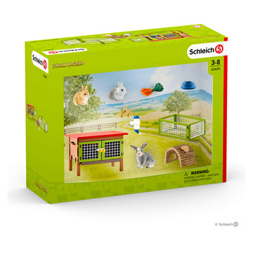 schleich FARM WORLD Rabbit Hutch (SLH42420)