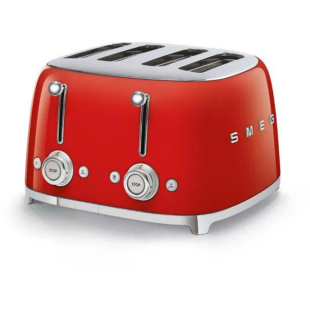 SMEG 50's Retro Style 4 × 4 - piros (TSF03RDEU)