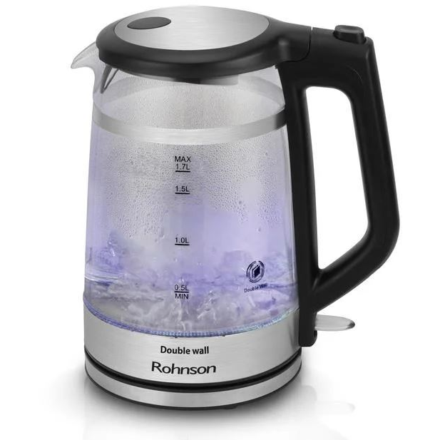 Rohnson R-7645 Double Wall vízforraló 1,7 l (R-7645)