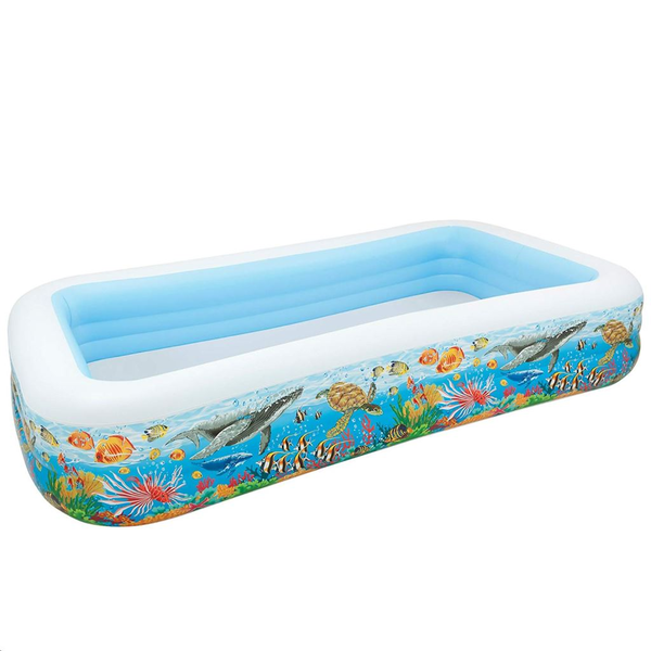 Intex Tengeri mintás felfújható családi medence 305cm (58485)