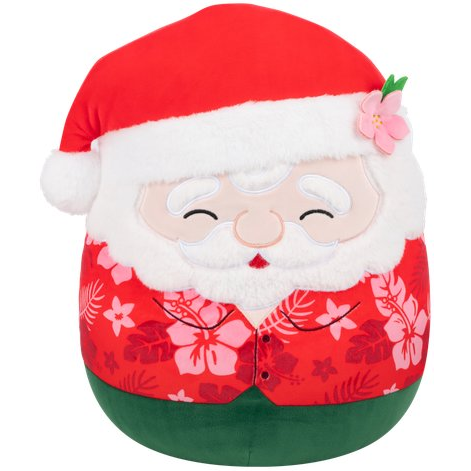 Squishmallows Santa in a Hawaiian shirt Nick (191726931560)