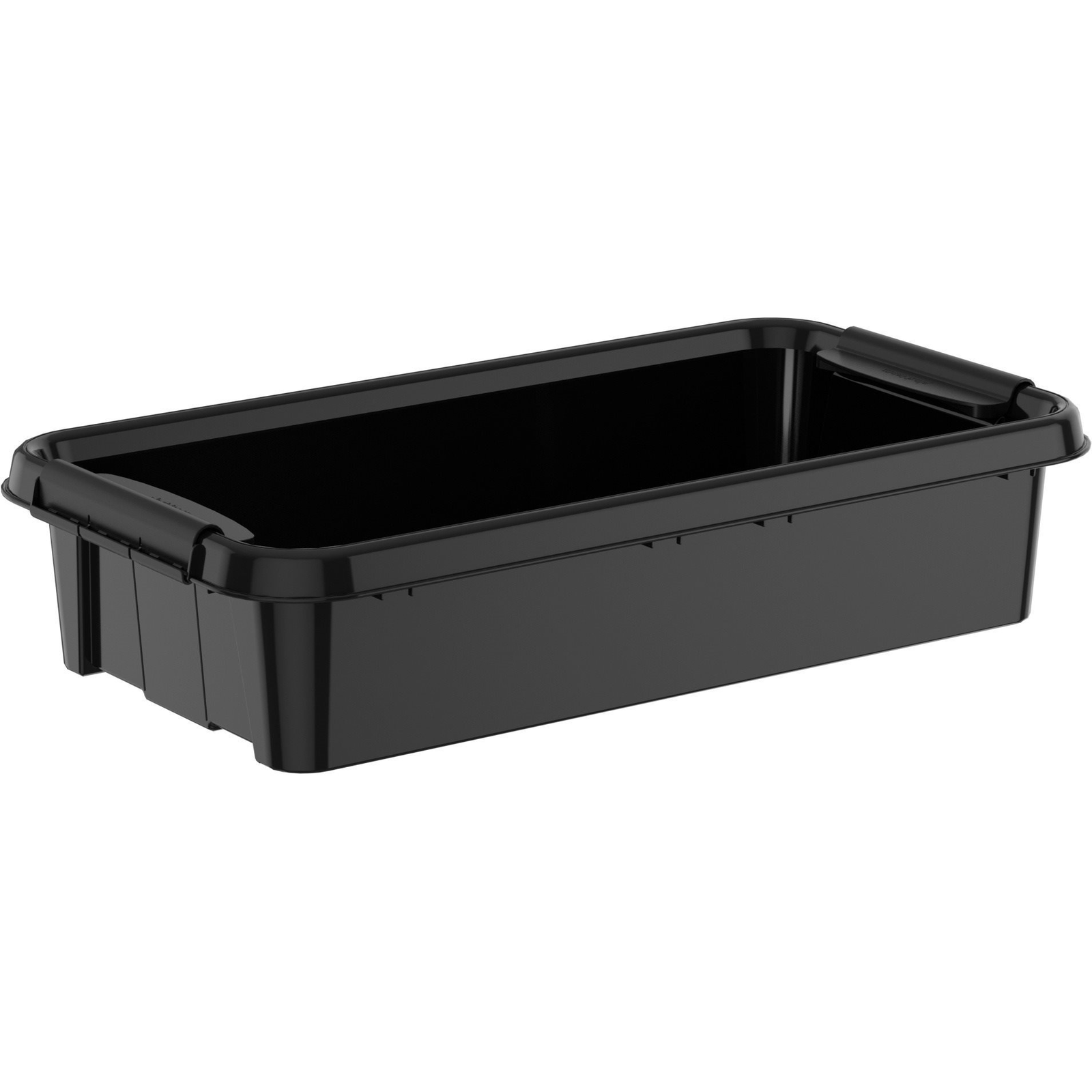 Siguro Pro Box Recycled Underbed 31 l, 39,5×17,5×72 cm, fekete (SGR-SB-U231B)