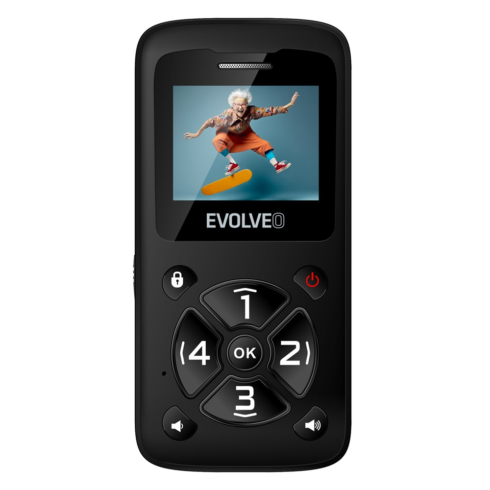 EasyPhone ID (EP400) black (SGM EP-400-IDB)