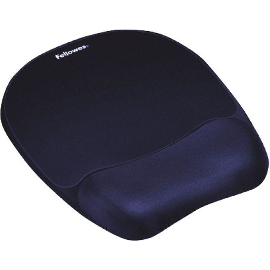Fellowes Memory Foam Wirst Rest Egérpad Zafír Blue