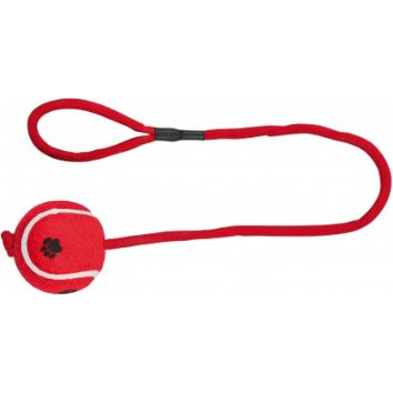 Trixie 3479 Kutyajáték Zsinóros Teniszlabda 50 cm (TX-3479)