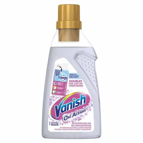 Vanish Oxi Action folttisztító gél fehér ruhákhoz 750 ml (5999109561107)