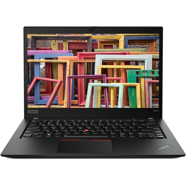 T1A Lenovo ThinkPad T490s Refurbished Intel® Core™ i5 i5-8265U Ноутбук 35,6 см (14") Full HD 16 GB DDR4-SDRAM 256 GB SSD Wi-Fi 5 (802.11ac) Windows 10 Pro Немски Черен