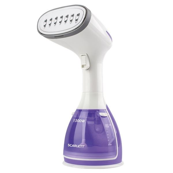 Scarlett SCGS135S10 kézi ruhagőzölő fehér-lila