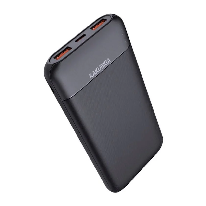 KAKUSIGA KSC-887 Power Bank 10000mAh - Fekete (KSC887BK)