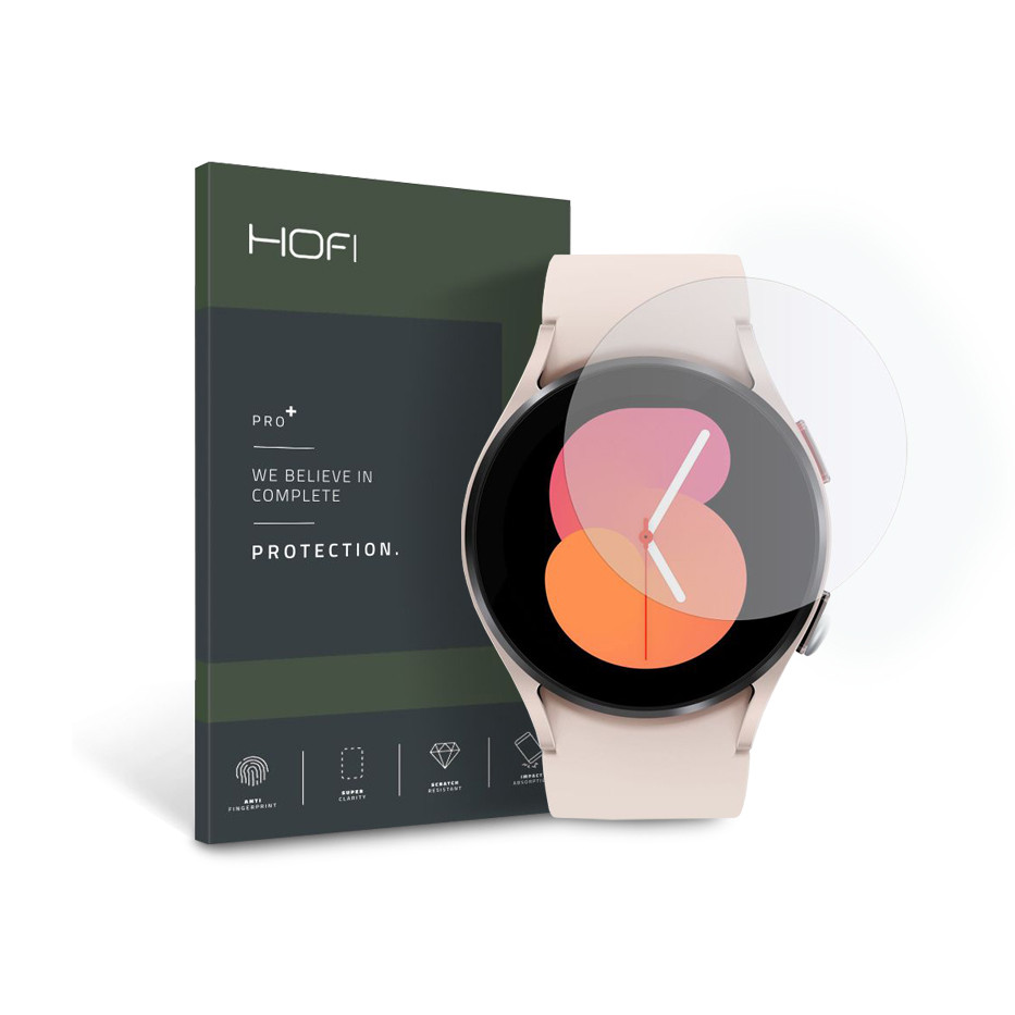 HOFI Glass Pro+ üveg képernyővédő fólia - Samsung Galaxy Watch 4/5 (40 mm) - clear (FN0426)