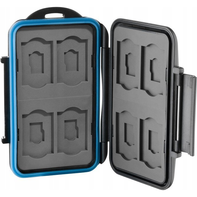 JJC Memory Card Case fits 8x SD, 8x Micro SD (MC-ST16)