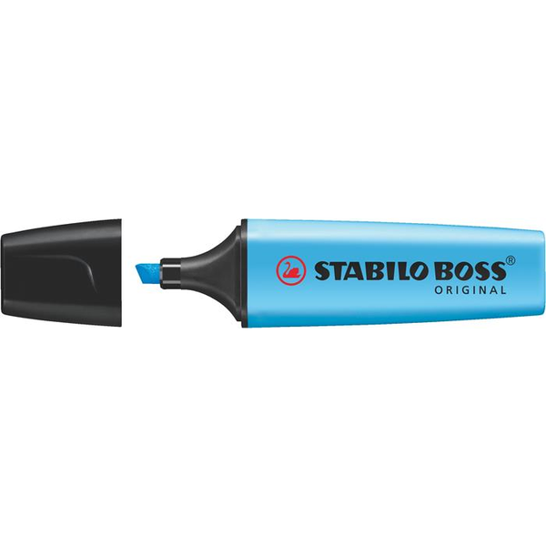 STABILO BOSS ORIGINAL μαρκαδόρος 1 τεμάχια Άκρη σμίλης Μπλε