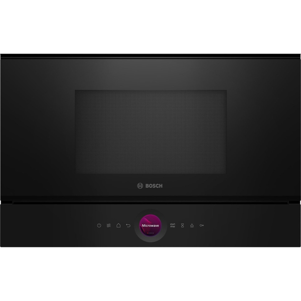 Bosch BER7321B1 Вградена микровълнова печка с грил функция 21L 900W Черна