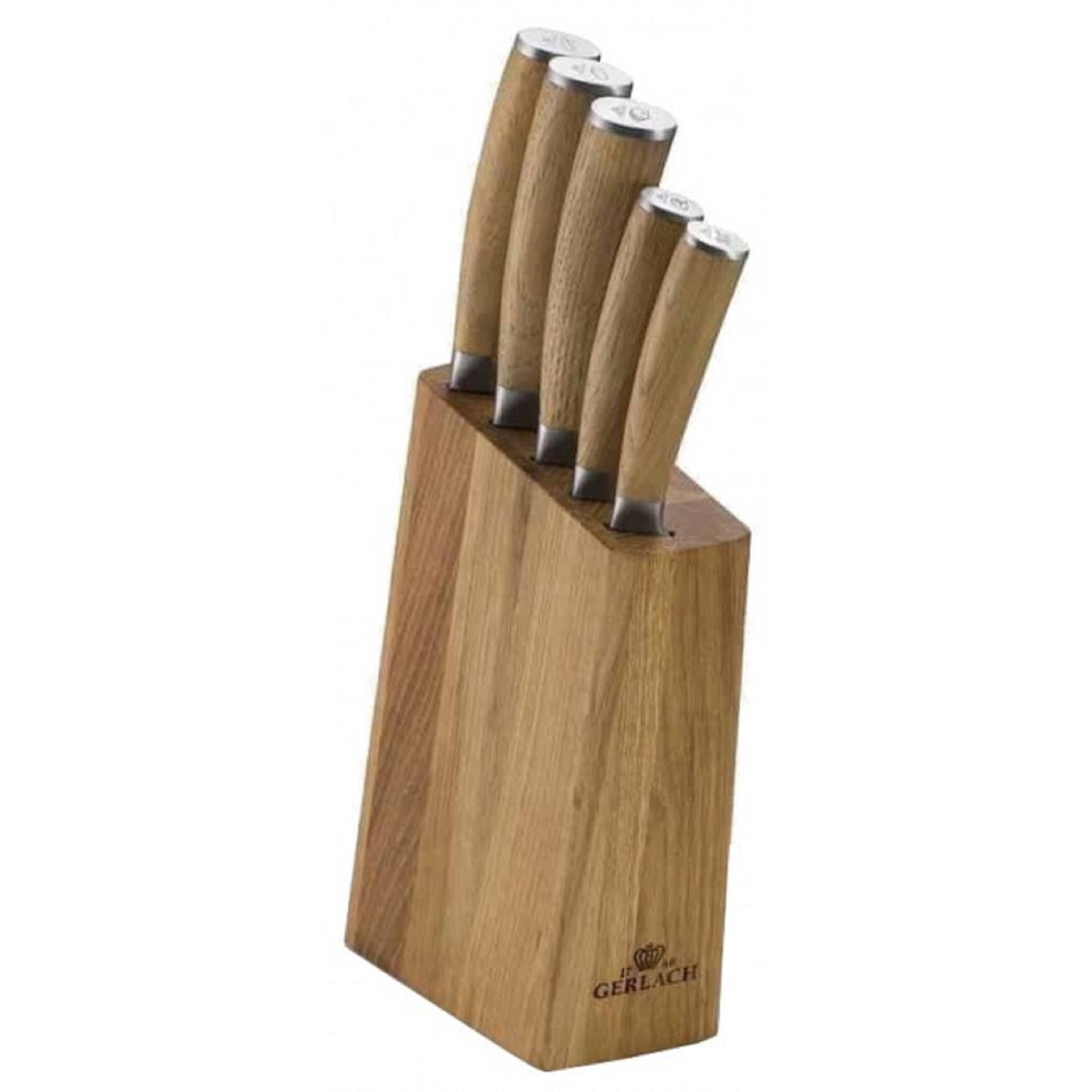 Gerlach Naturt Kés készlet tartóban - 5db (5901035499676)
