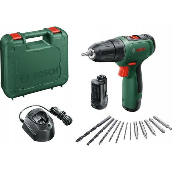 Bosch EasyDrill 1200 1500 RPM Fără cheie 940 g Negru, Verde