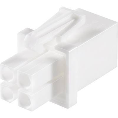 TE Connectivity Stift ház kábel Universal-MATE-N-LOK Pólusok száma 4 Raszterméret: 4.14 mm 172338-1 1 db (172338-1)