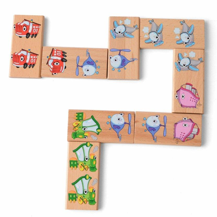 Lucy & Leo 332 Domino XXL - közlekedési eszközök (4897059893396)