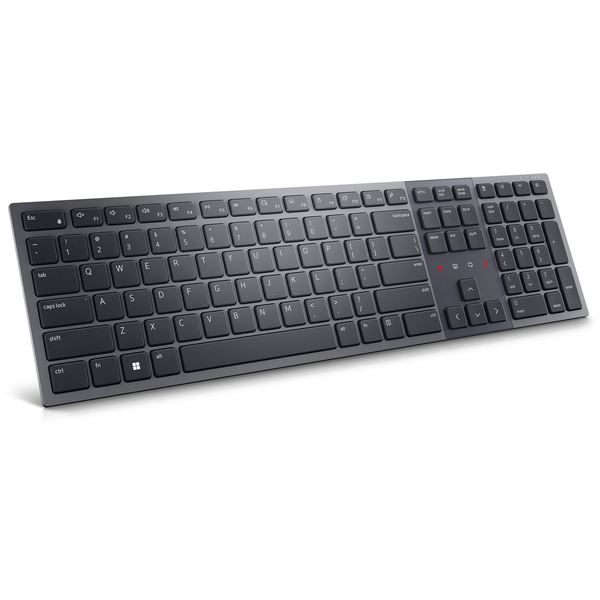 DELL KB900 clavier Bureau RF sans fil + Bluetooth QWERTY US International Graphite