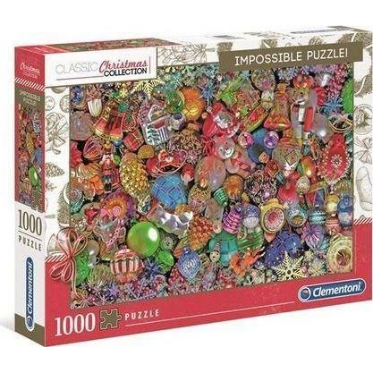 Clementoni 39585 kirakós játék 1000 db Karácsony